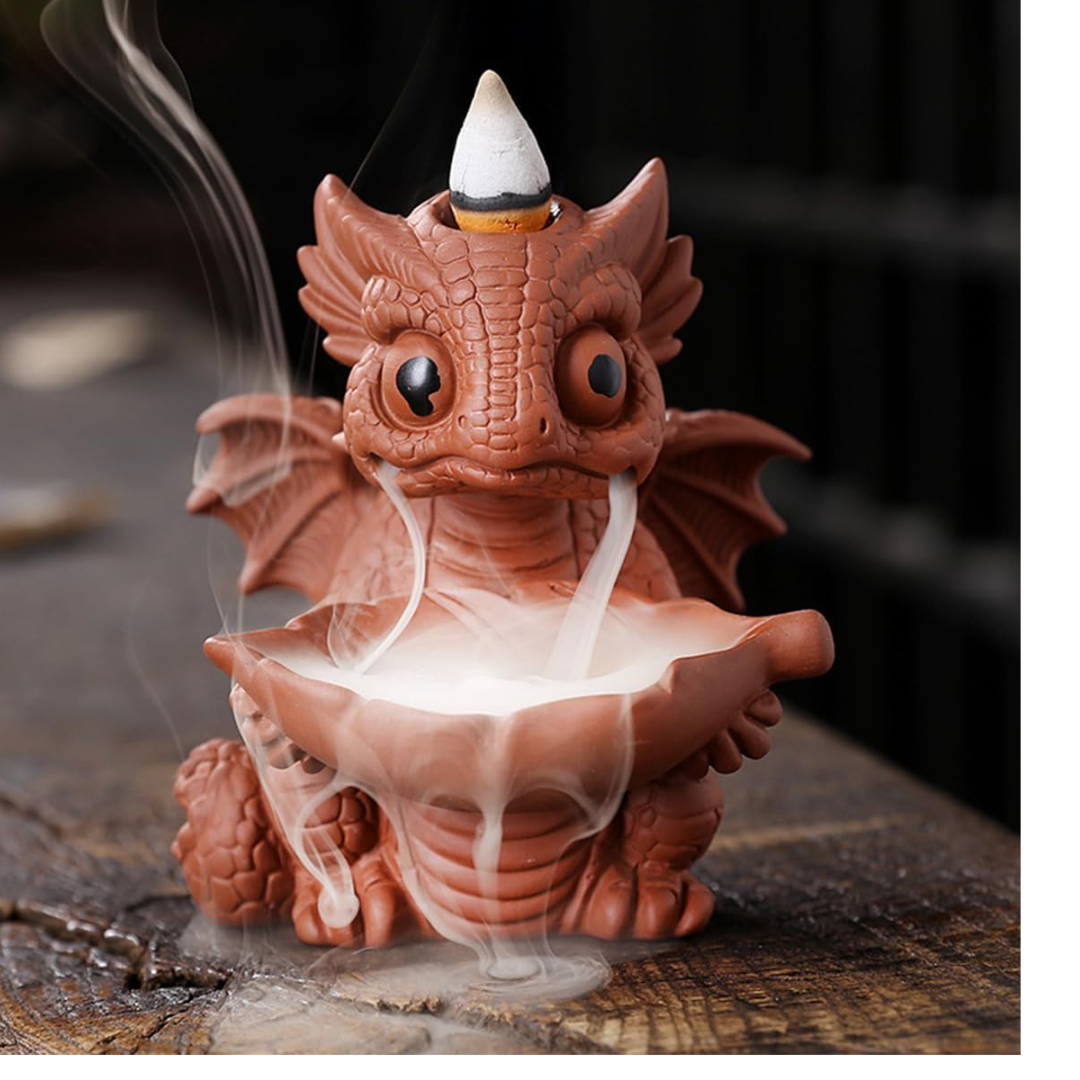 Incensario Dragón Baby Japonés