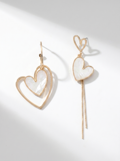 Pendientes de Mujer de Diseño de Corazones