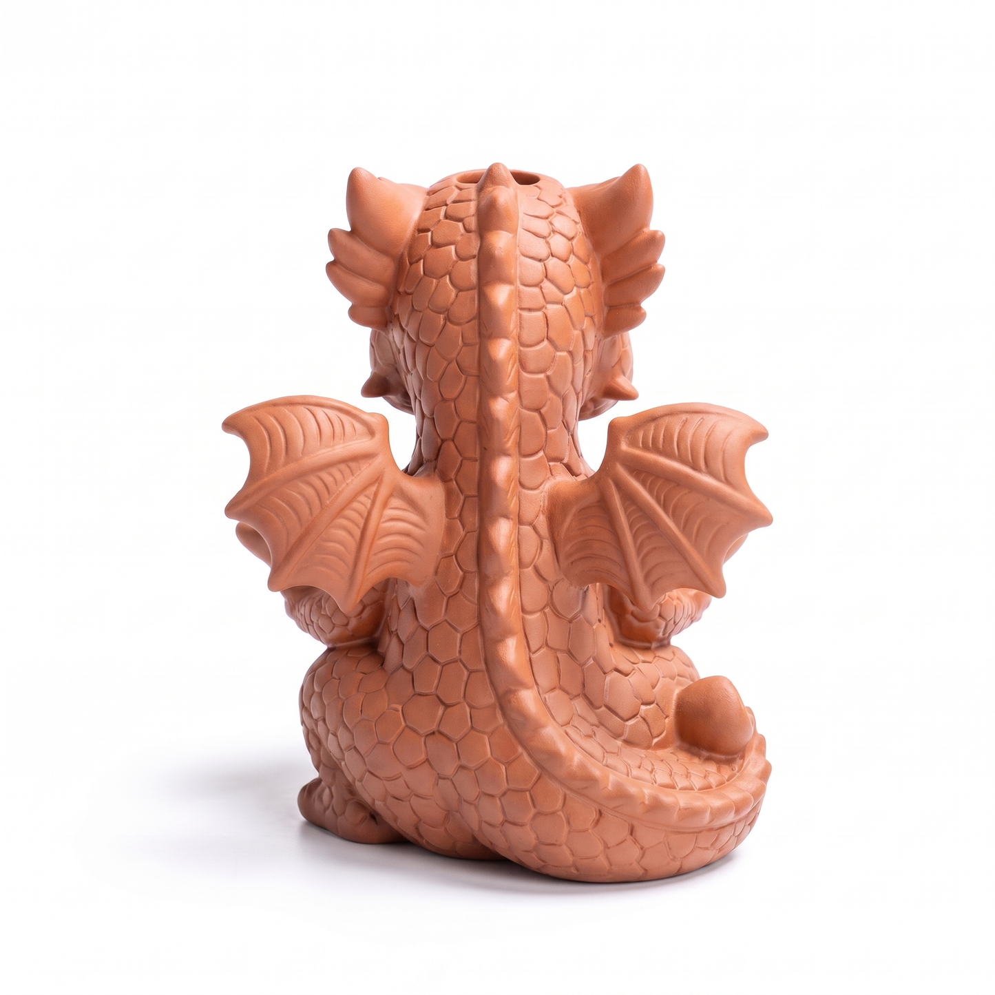 Dragón Baby decorativo Quemador de incienso de cerámica